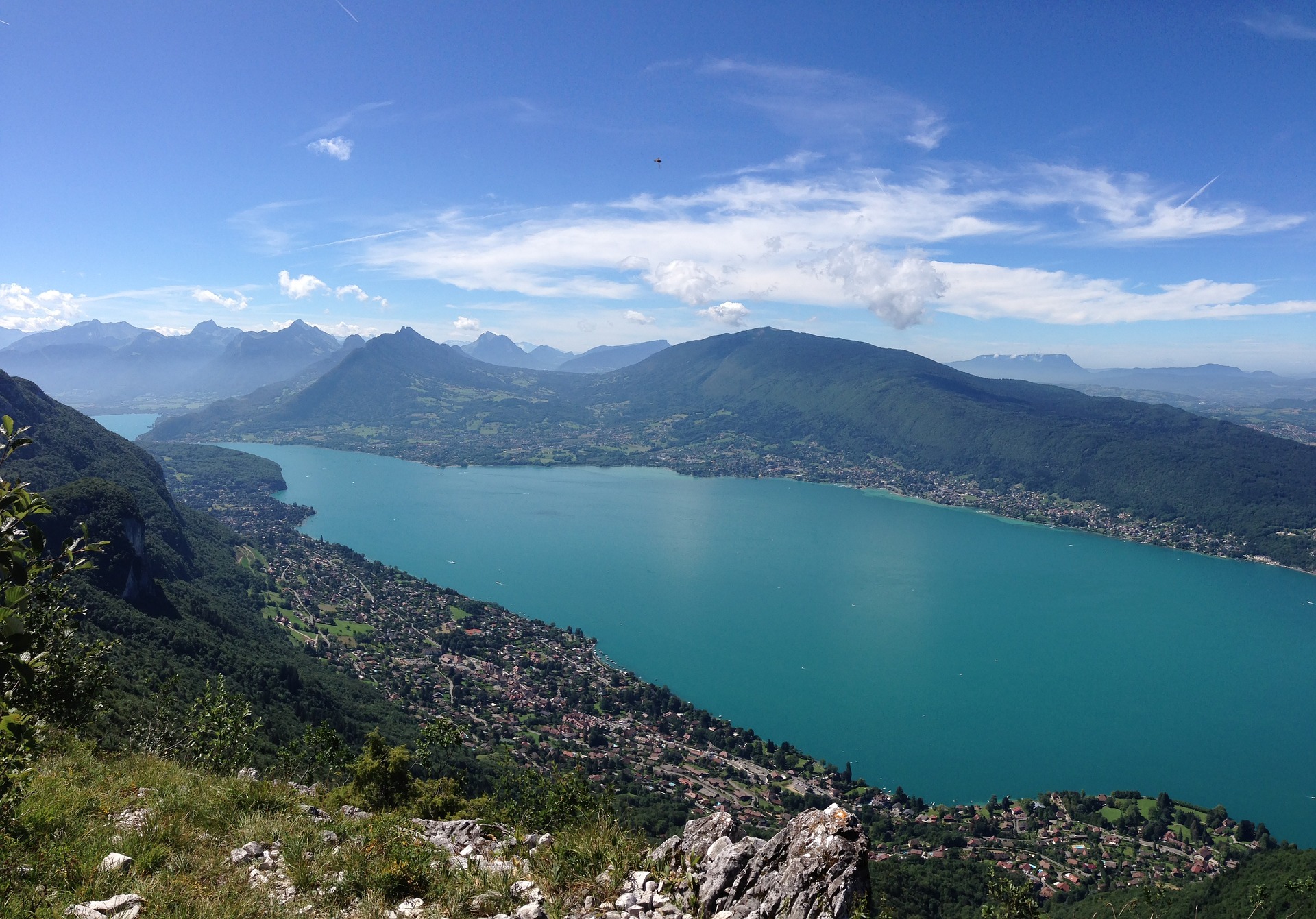 Location de bateaux sans permis au lac d’Annecy